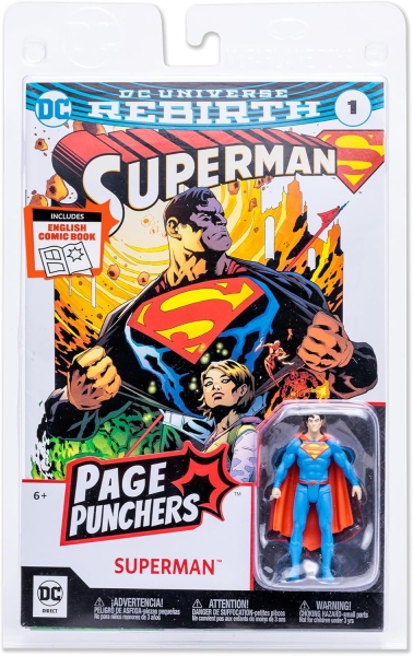 DC Comics Batman Page Punchers "Superman Rebirth" von McFarlane